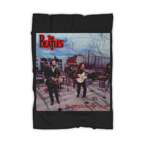 The Beatles Rooftop Concert Blanket