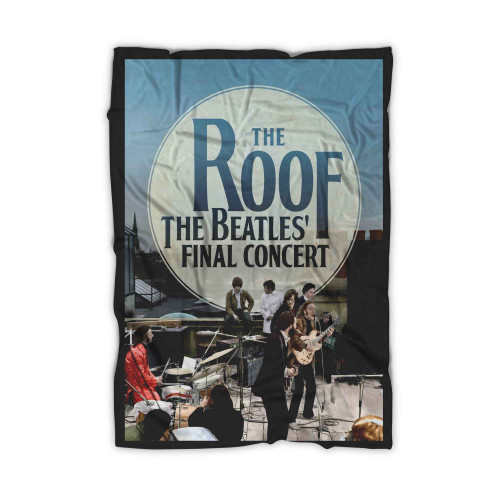 The Beatles Rooftop Concert Last Time Live Blanket