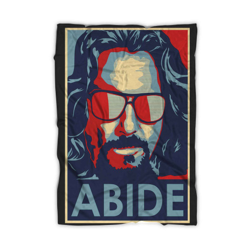 The Dude Abide The Big Lebowski 2 Blanket