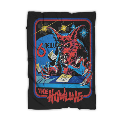 The Howling Channel 6 News Blanket