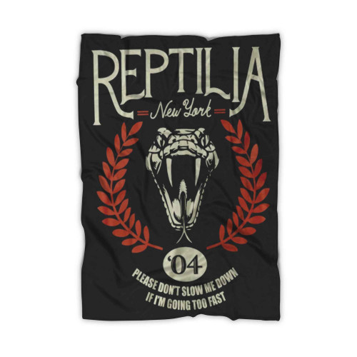 The Strokes Reptilia Rocker Gift Music Lovers Blanket