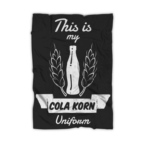 This Is My Cola Korn Unifonm Blanket