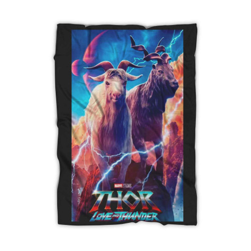 Thor Love And Thunder New Movie 2022 Blanket