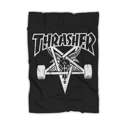 Thrasher Skateboard Blanket