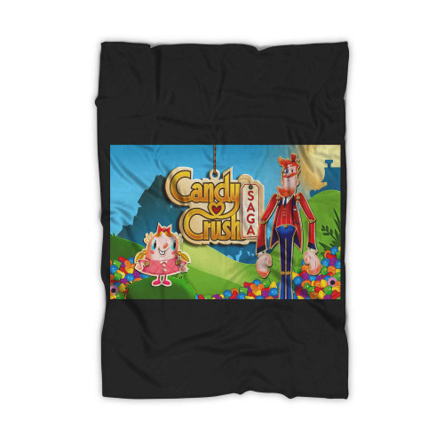 Tiffi Candy Crush Saga Blanket