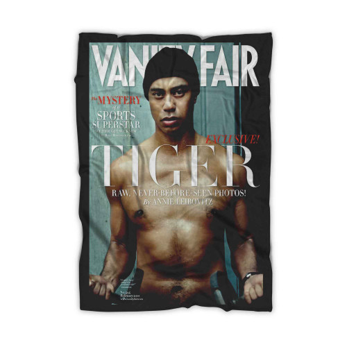 Tiger Woods Vanity Fair Coverstory Blanket