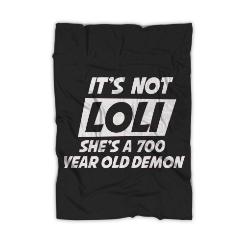 Tits Not Loli Shes A700 Blanket