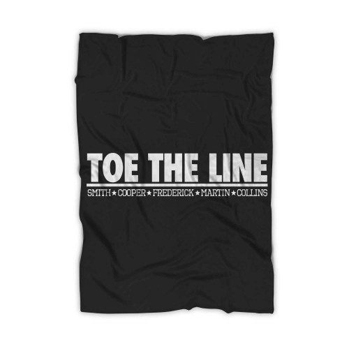 Toe The Line Smith Cooper Frederick Martin Colling Blanket