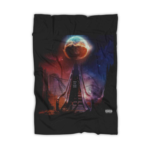 Travis Scott Wish You Were Here Album Cover Blanket