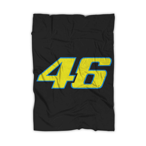 Valentino Rossi 46 Logo Blanket