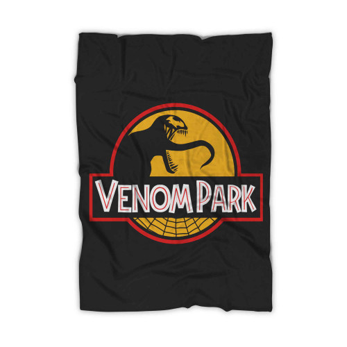 Venom Park T Rex Blanket