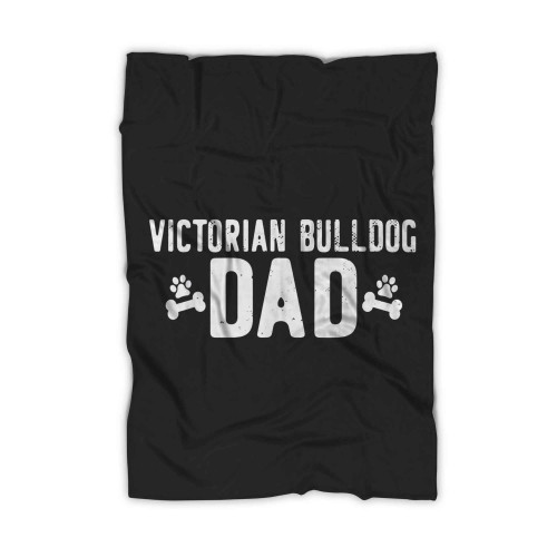 Victorian Bulldog Dad Dog Lovers Groomer Blanket