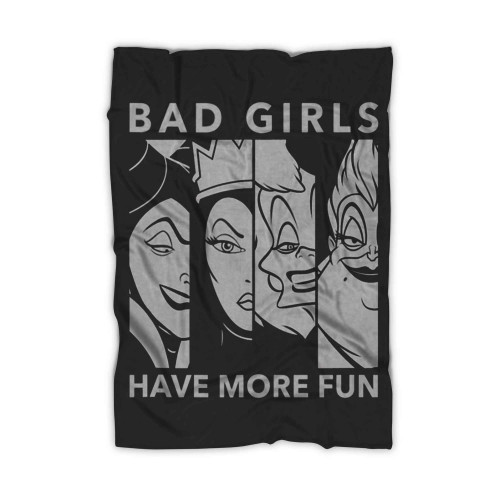 Villains Bad Girls Have More Fun Disney Blanket