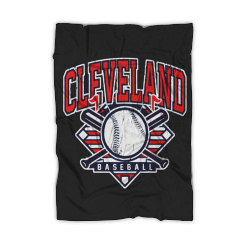Vintage Cleveland Baseball Blanket