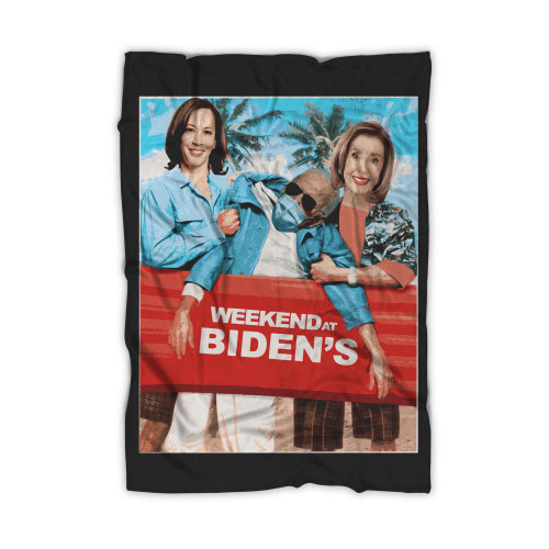 Weekend At Biden Final Scaled Blanket