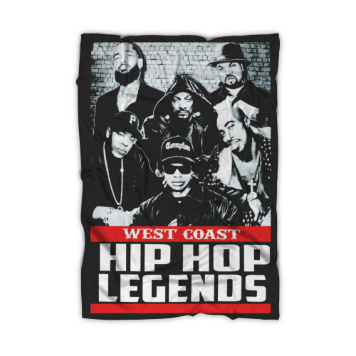 West Coast Hip Hop Legends Nwa Blanket
