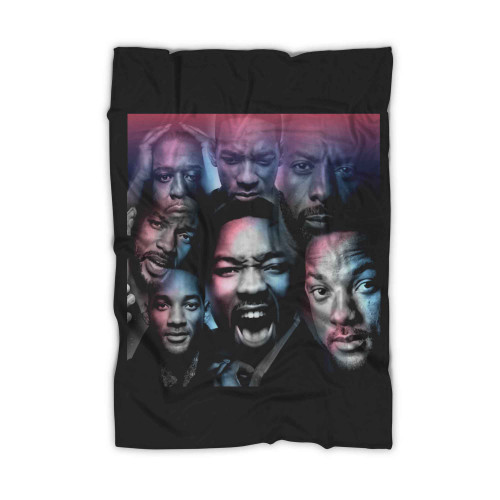 Will Smith Potrait Blanket