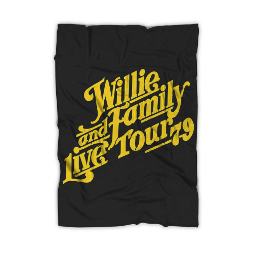 Willie And Family Live Tour 79 Blanket