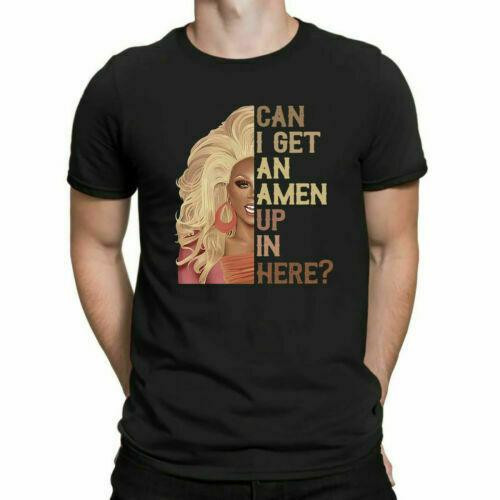 Rupaul Drag Race Can I Get An Amen Up In Here Man's T-Shirt Tee