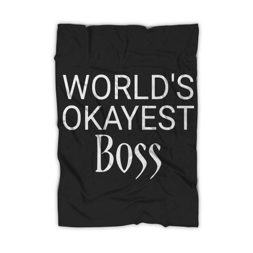 Worlds Okayest Boss 3 Blanket