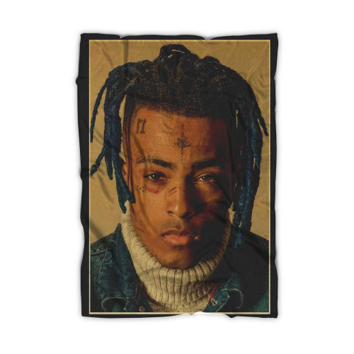 Yiyitop Rapper Hip Pop Singer Xxxtentacion Vintage Blanket