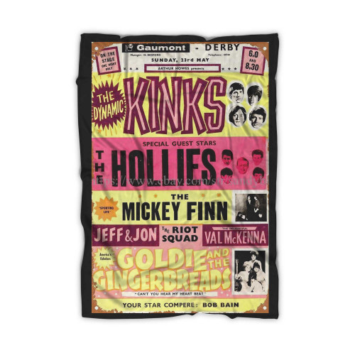 1965 The Hollies The Kinks British Concert Blanket