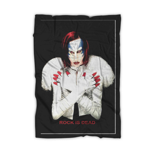 1998 Rare Marilyn Manson Omega And The Mechanical Poster Blanket