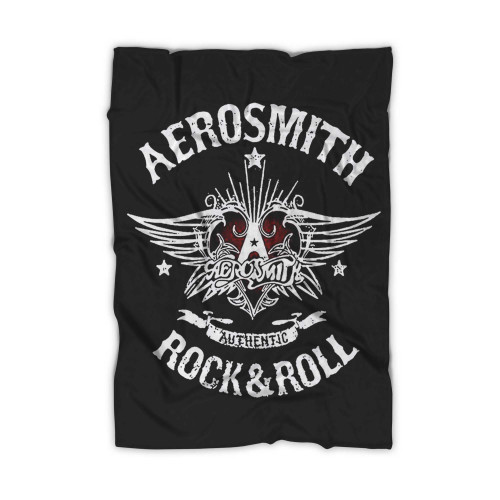 Aerosmith Band Rock And Roll Blanket