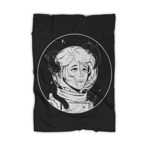 Axolotl'S In Space Blanket