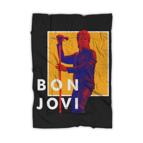Bon Jovi On Stage Blanket
