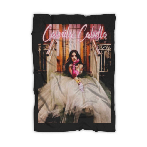 Camila Cabello Aesthetic Vintage Blanket