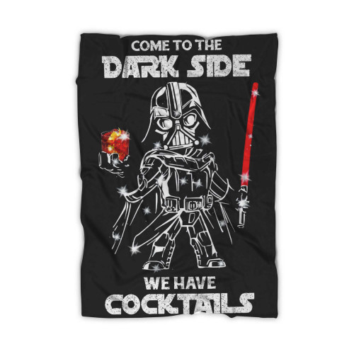 Darth Vader Come To The Dark Side We Have Cocktails Blanket