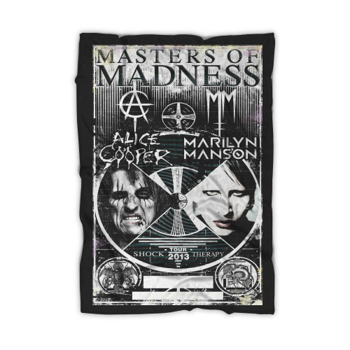 Detroit'S Alice Cooper Marilyn Manson Prepare For 'Masters Of Madness' Tour First Stop Revealed Blanket