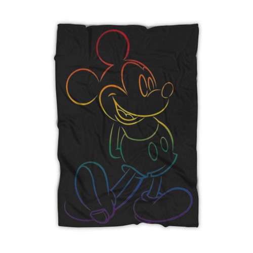 Disney Mickey Mouse Standing Pride Blanket