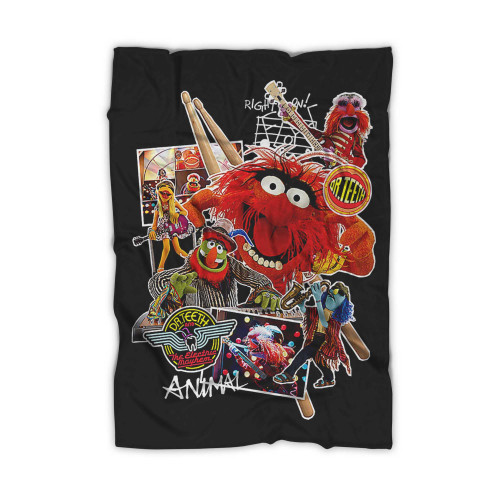 Disney Muppets Animal Dr Teeth Blanket