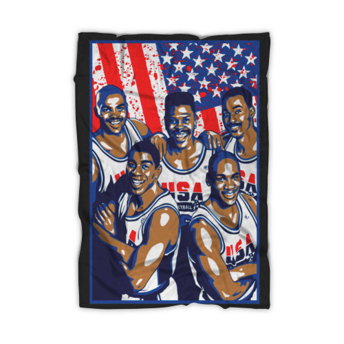 Dream Team 92 Basketball Blanket