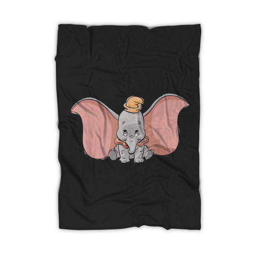 Dumbo Cute Baby Elephant Blanket