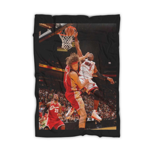 Dwyane Wade The Dunk Brazillian Bad Boi Blanket