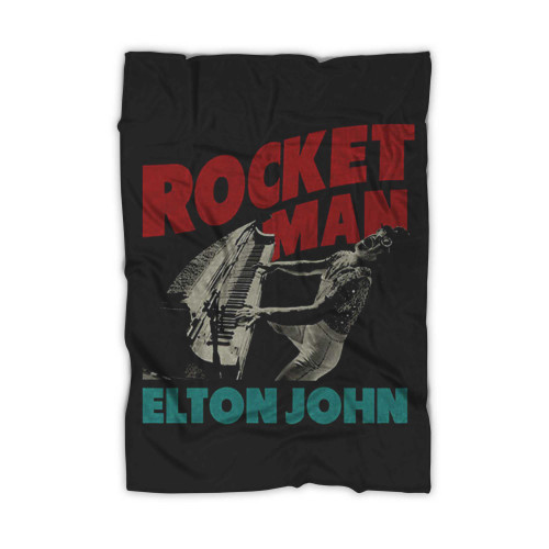 Elton John Rocket Honky Chateau Piano Blanket