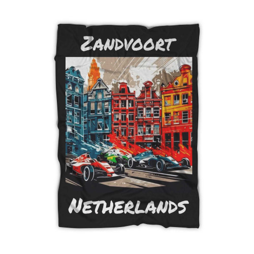 F1 Dutch Grand Prix Race Netherlands Formula 1 Blanket