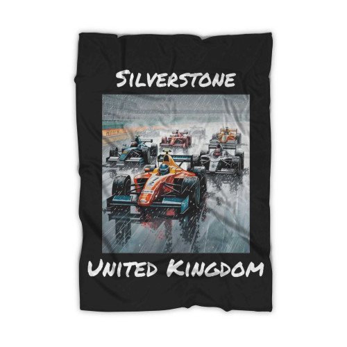 F1 Great British Grand Prix United Kingdom Formula 1 Blanket