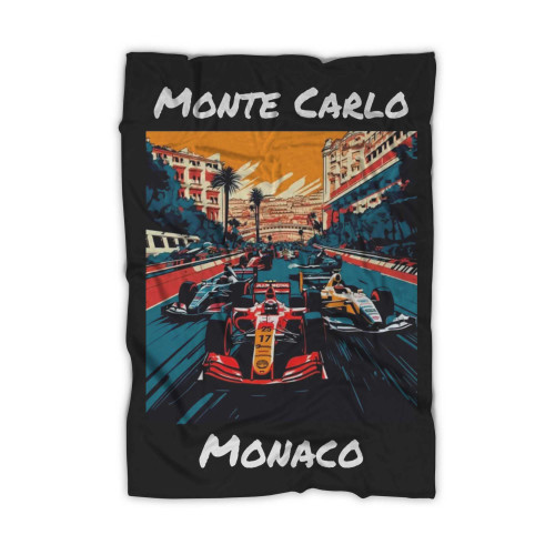 F1 Monaco Grand Prix Drive To Survive Blanket
