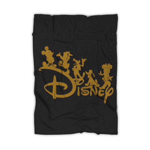 Glitter Mickey Castle Cute Blanket