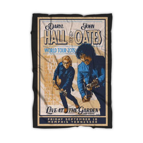 Hall & Oates Concert Blanket