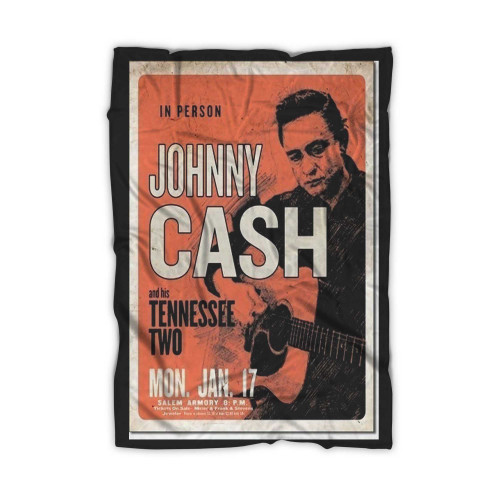 Johnny Cash Picture Metal Sign On Mercari Blanket