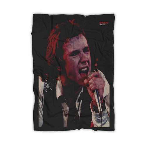Johnny Rotten 1978 Blanket