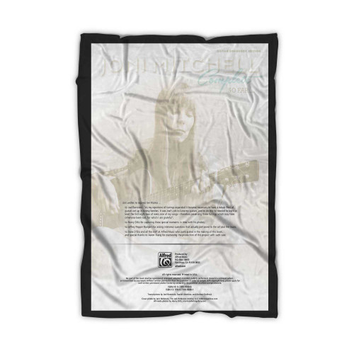 Joni Mitchell Complete So Far By Joni Mitchell Jw Pepper Blanket