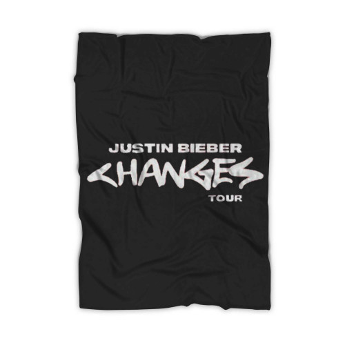 Justin Bieber Changes Tour Inspired Blanket