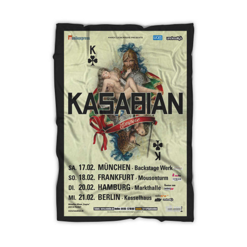 Kasabian Empire Tour 2007 Blanket