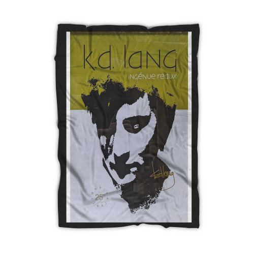 Kd Lang Ingenue Redux 25Th Anniversary Blanket